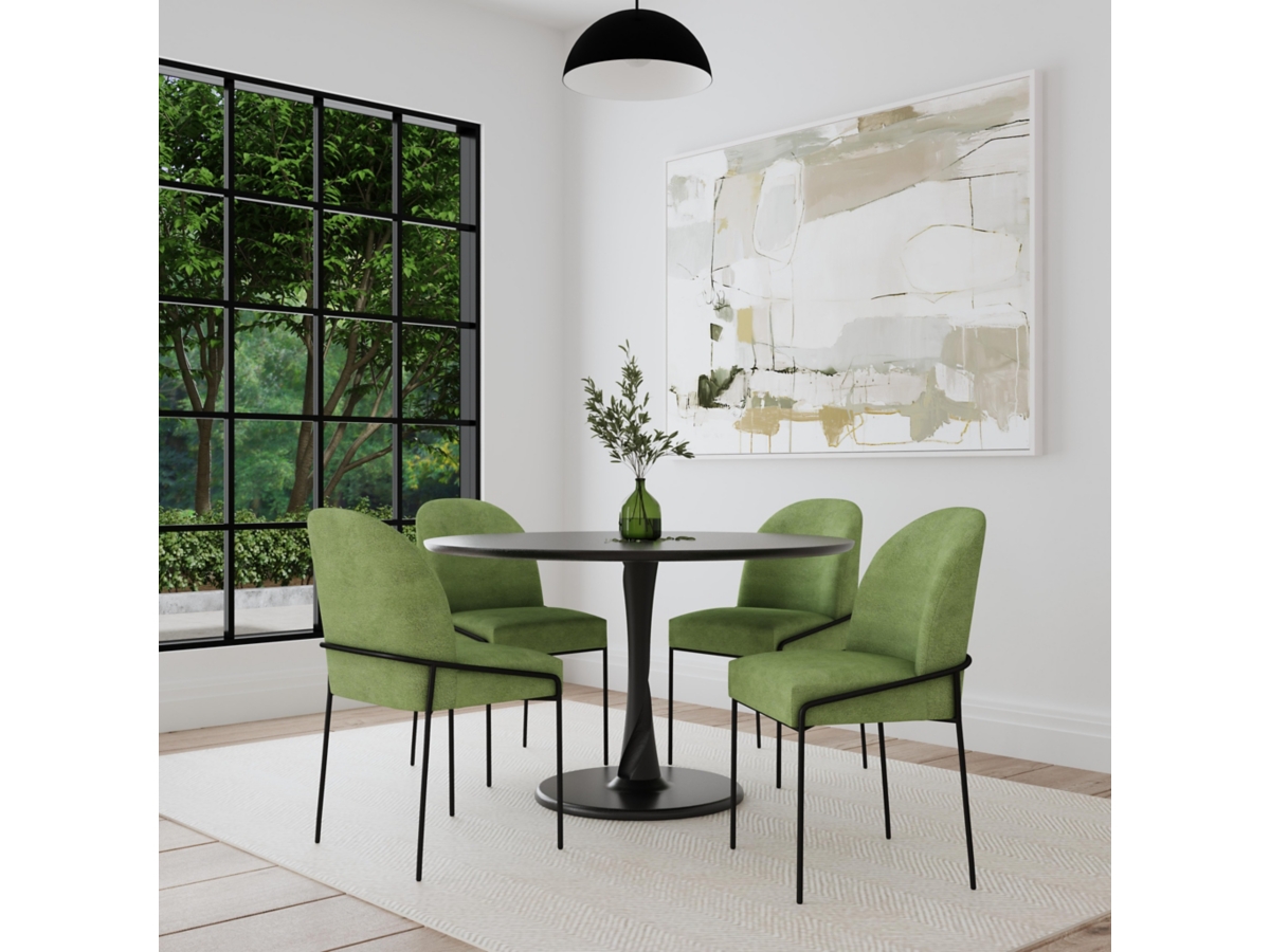 Kinfine USA Inc. HomePop Modern Dining Chair Ashley