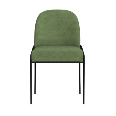 Kinfine USA Inc. HomePop Modern Dining Chair, Loden Green, large