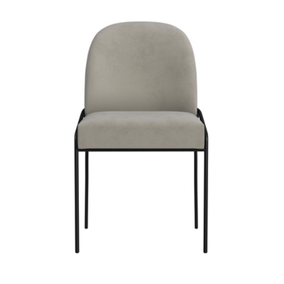 Kinfine USA Inc. HomePop Modern Dining Chair, Fawn, large