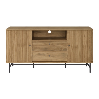 CorLiving Hikari Curved Sideboard Buffet, , large