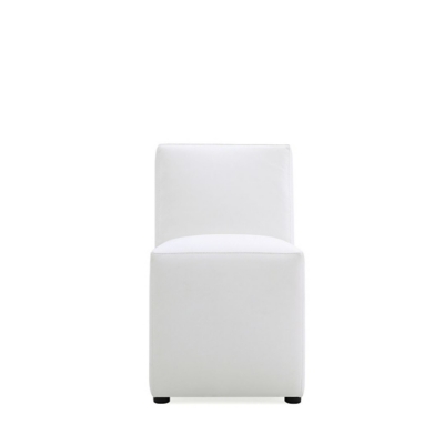 Manhattan Comfort Anna Dining Chair, Cream, large