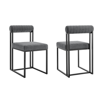 Anastasia Dining Chair (Set of 2), Anchor Gray, large