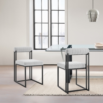Anastasia Dining Chair (Set of 2), White, rollover