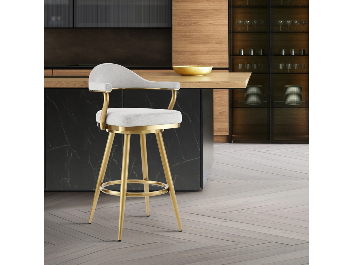 Justin Swivel Counter Height Bar Stool Ashley
