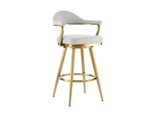 Justin Swivel Counter Height Bar Stool