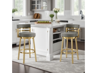 Madrid Swivel Counter Height Bar Stool