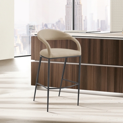 Ramona Counter Height Bar Stool, Beige, rollover