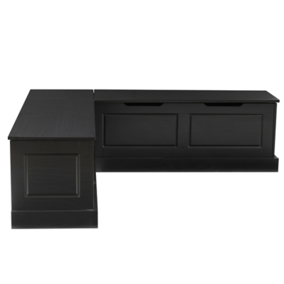 Linon Landin Backless Breakfast Nook - Thumbnail 2