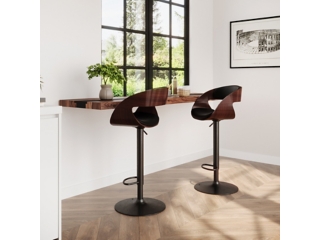 Simpli Home Archer Adjustable Swivel Bar Stool