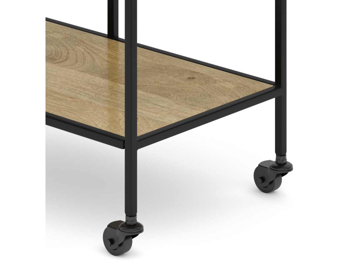 Simpli Home Barnes Bar Cart, , large