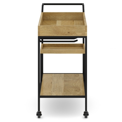 Simpli Home Barnes Bar Cart, , large