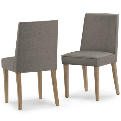 Simpli Home Bartow Dining Chair ( Set of 2 ), Taupe, large