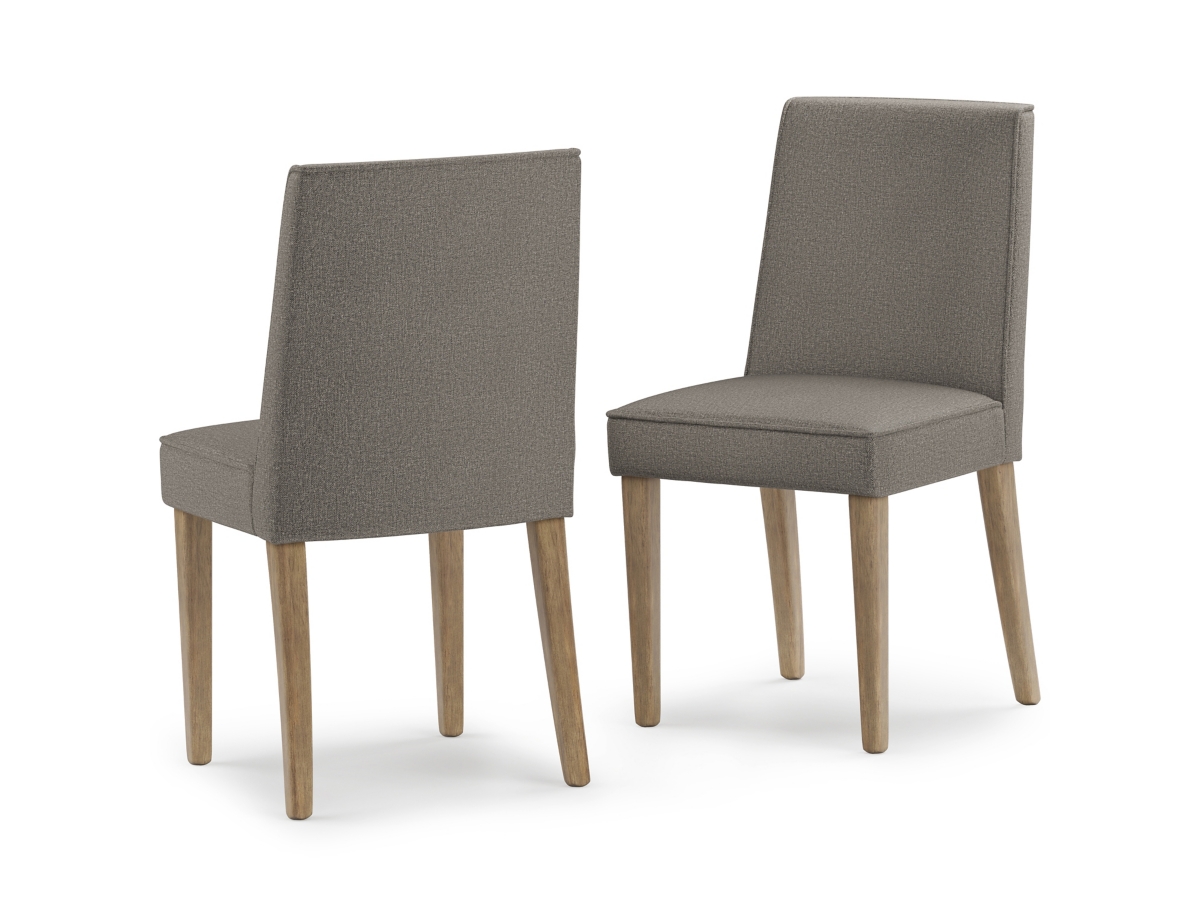 Simpli Home Bartow Dining Chair ( Set of 2 ), Taupe, large