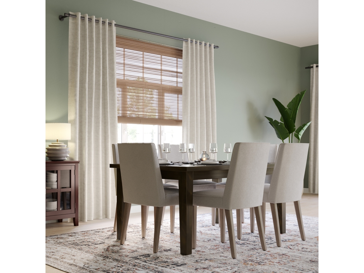 Simpli Home Bartow Dining Chair ( Set of 2 ), Natural, large