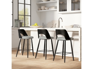 Simpli Home Callie Counter Height Bar Stool (Set of 2)
