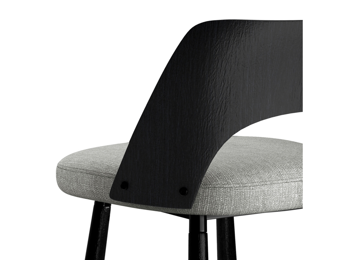 Simpli Home Callie Counter Height Bar Stool (Set of 2), Gray, large