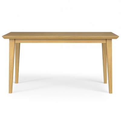 Simpli Home Colby Dining Table, Oak, large