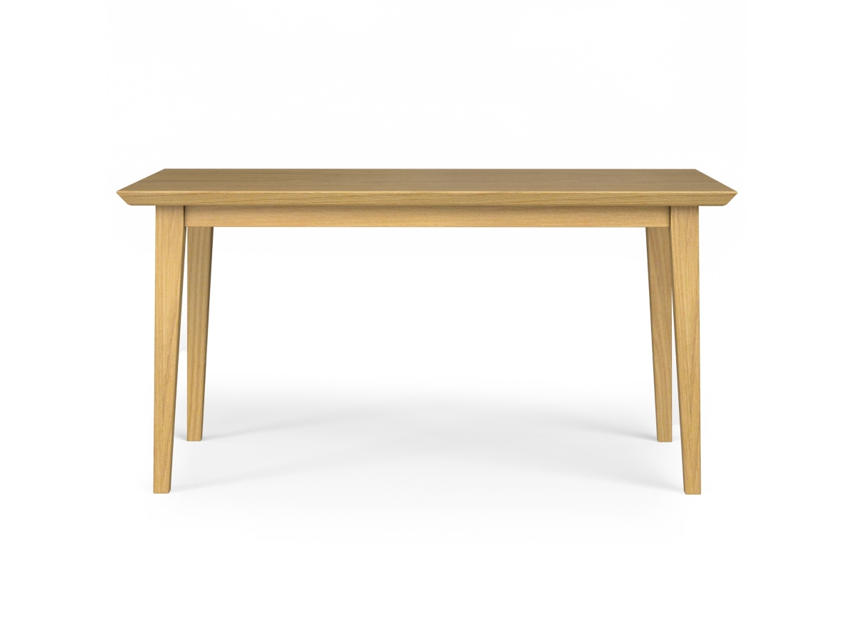 Simpli Home Colby Dining Table, Oak, large
