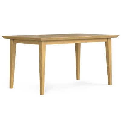 Simpli Home Colby Dining Table, Oak, large