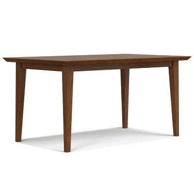 Simpli Home Colby Dining Table, Walnut, large