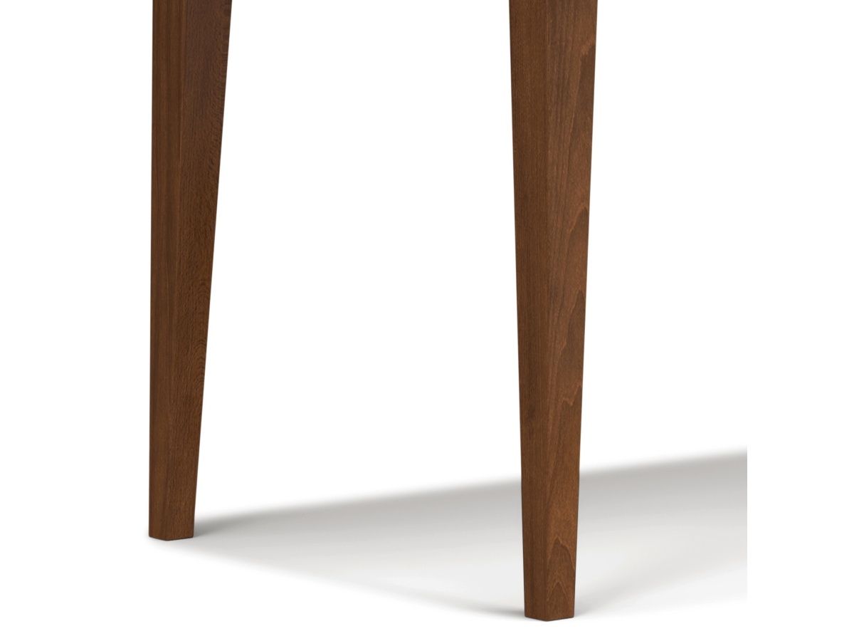 Simpli Home Colby Dining Table, Walnut, large