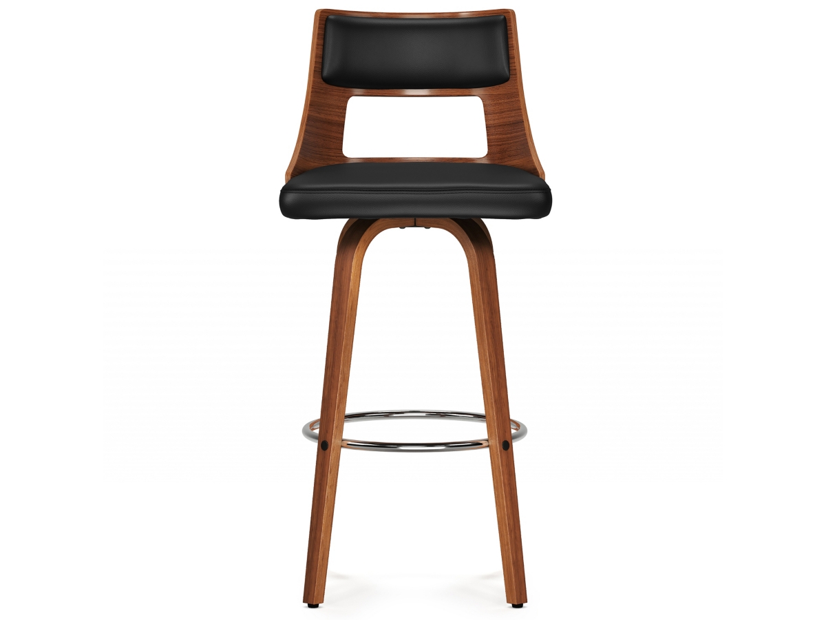 Simpli Home Dallyn Swivel Bar Stool (Set of 2), , large