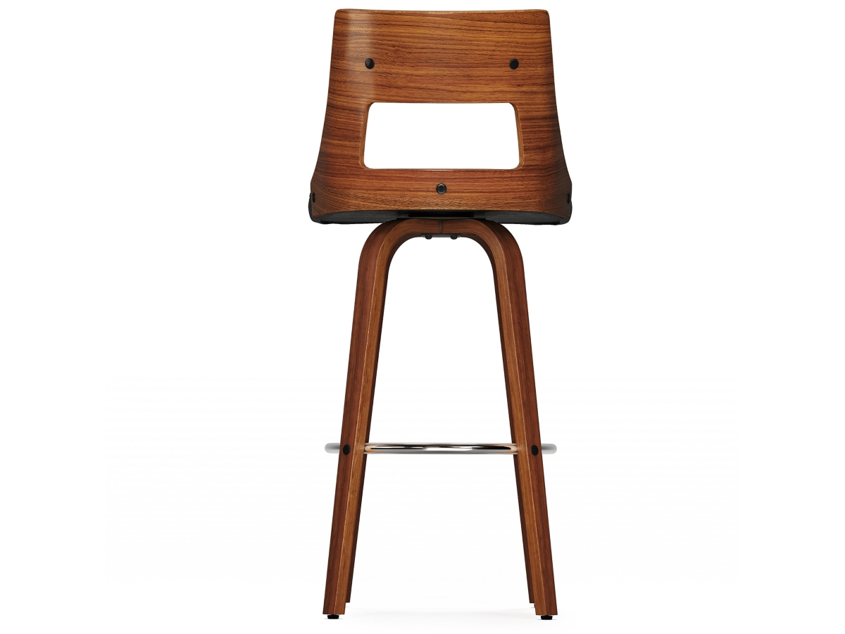 Simpli Home Dallyn Swivel Bar Stool (Set of 2), , large