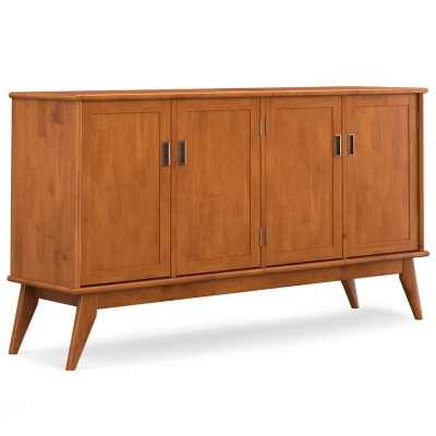 Simpli Home Draper 4 Door Sideboard Buffet, , large