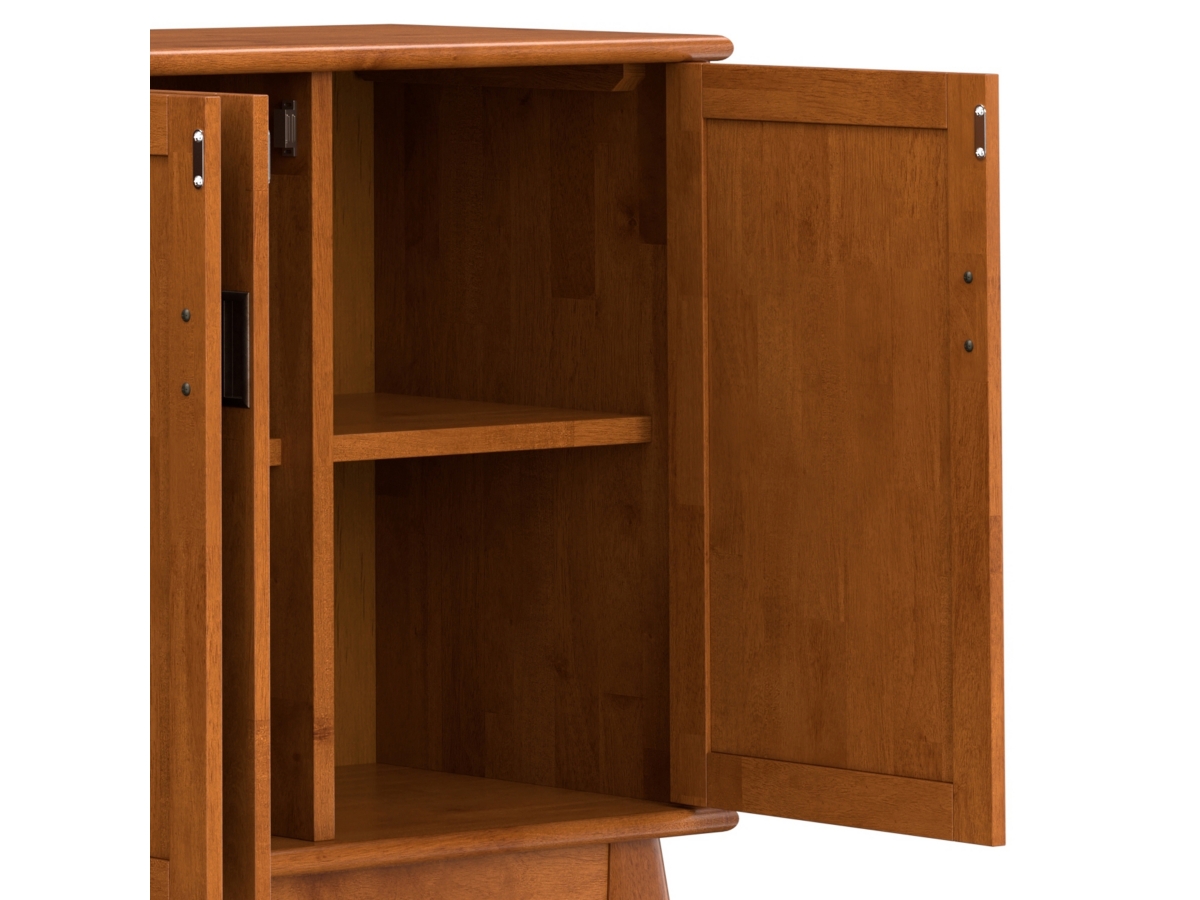 Simpli Home Draper 4 Door Sideboard Buffet, , large