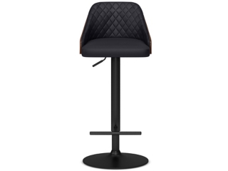 Simpli Home Edwin Adjustable Swivel Bar Stool