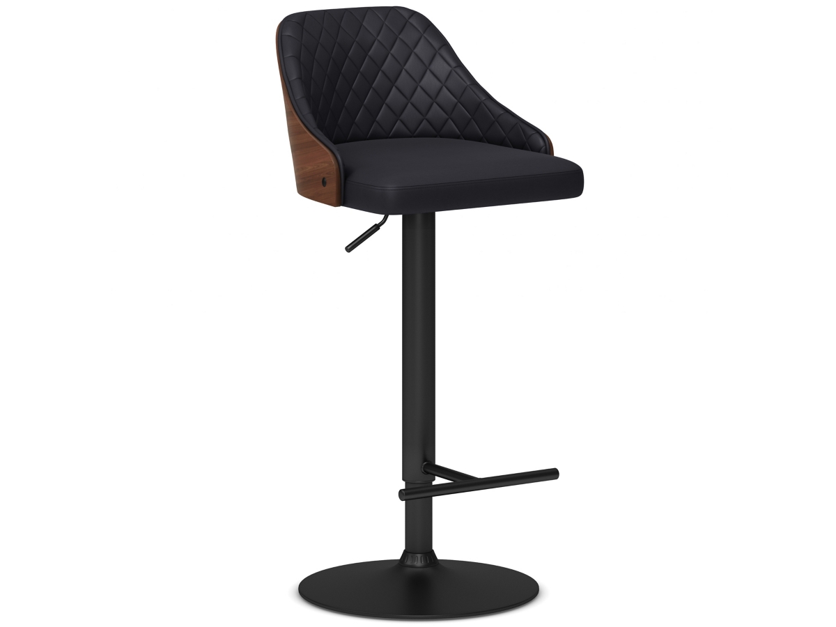 Simpli Home Edwin Adjustable Swivel Bar Stool, , large