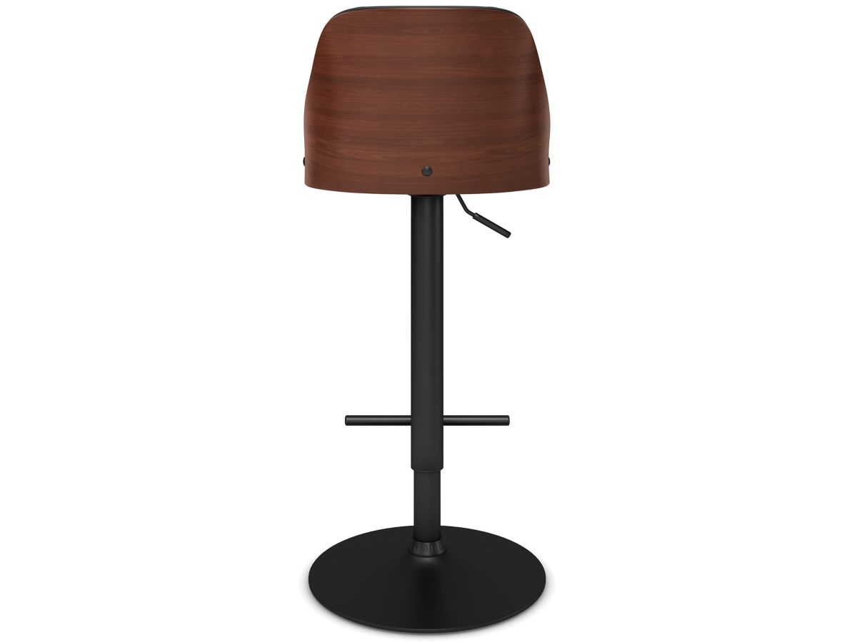 Simpli Home Edwin Adjustable Swivel Bar Stool, , large