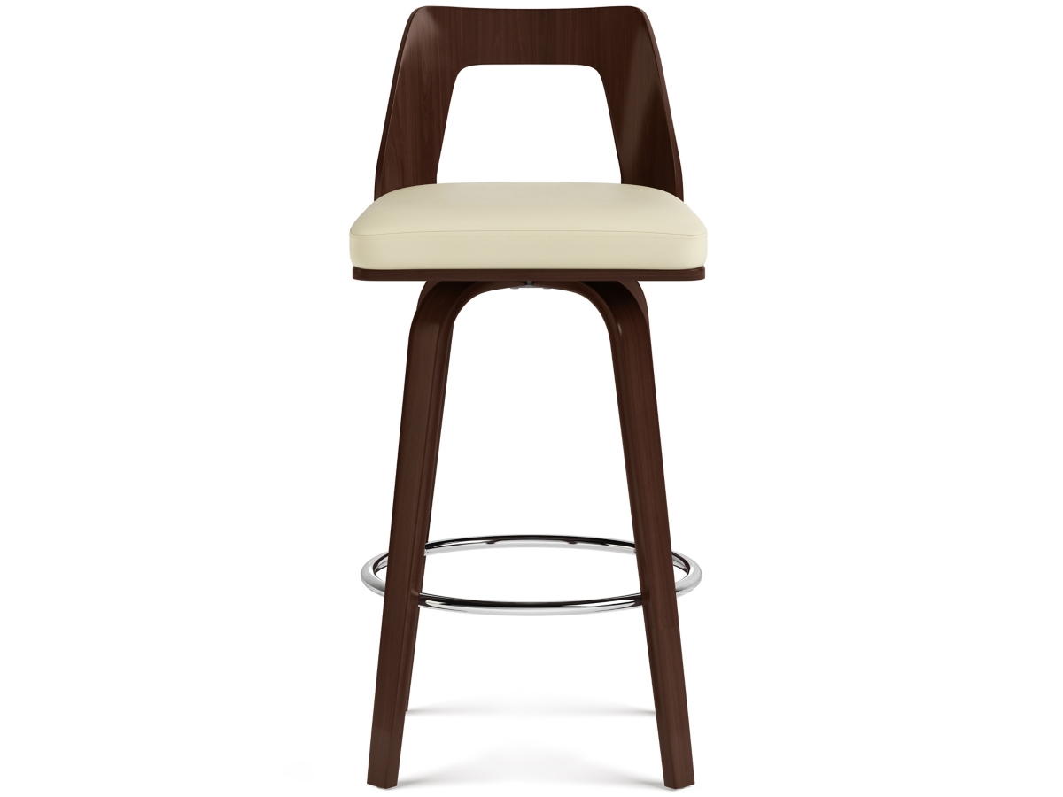 Simpli Home Ellison Swivel Bar Stool (Set of 2), , large