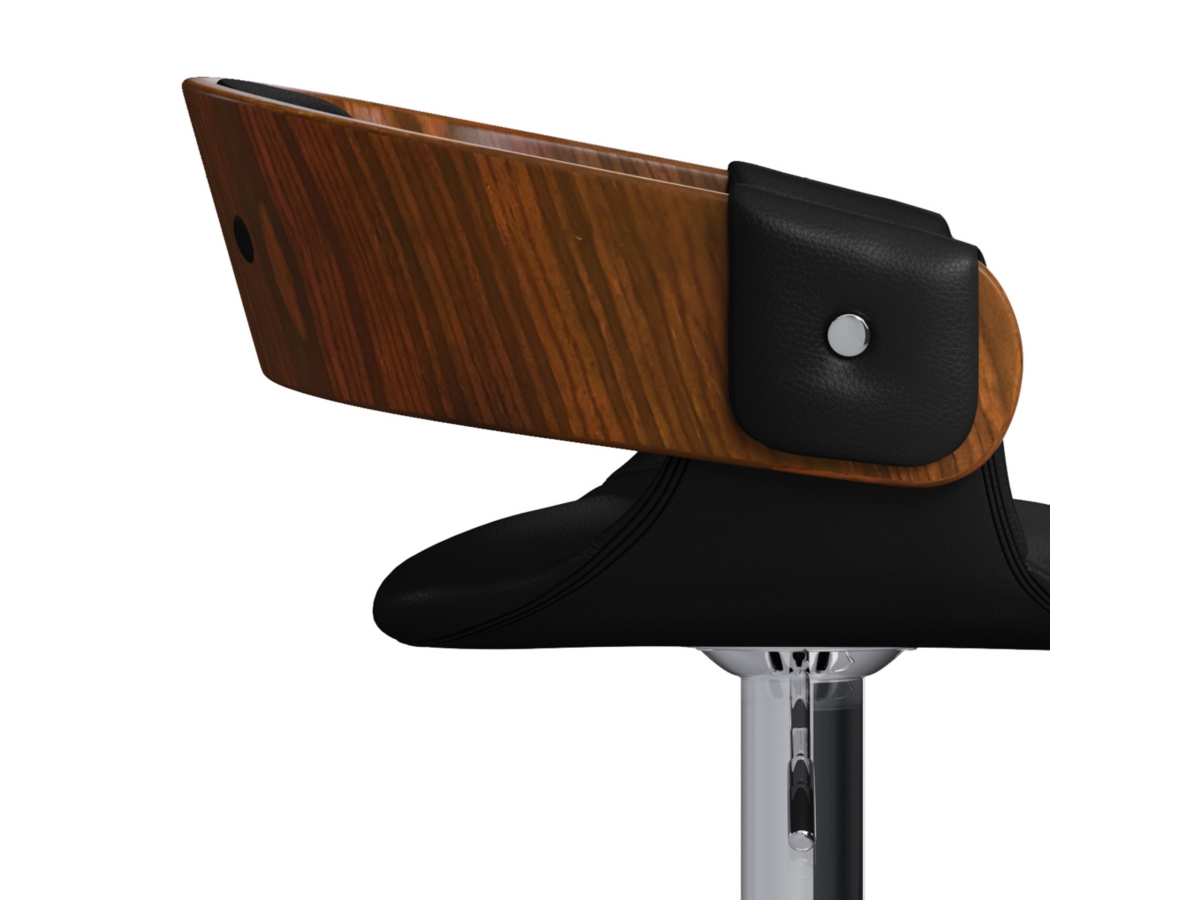 Simpli Home Farrell Adjustable Swivel Bar Stool, , large