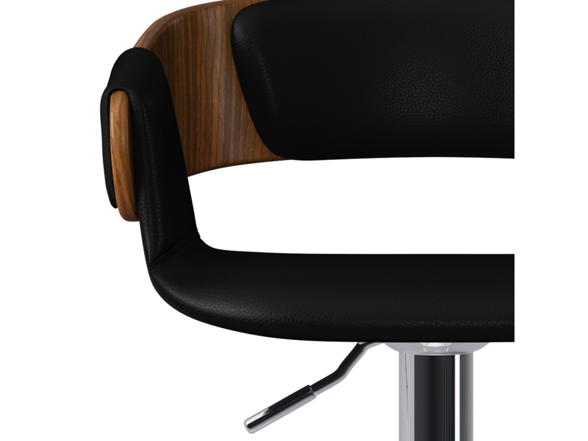 Simpli Home Farrell Adjustable Swivel Bar Stool, , large