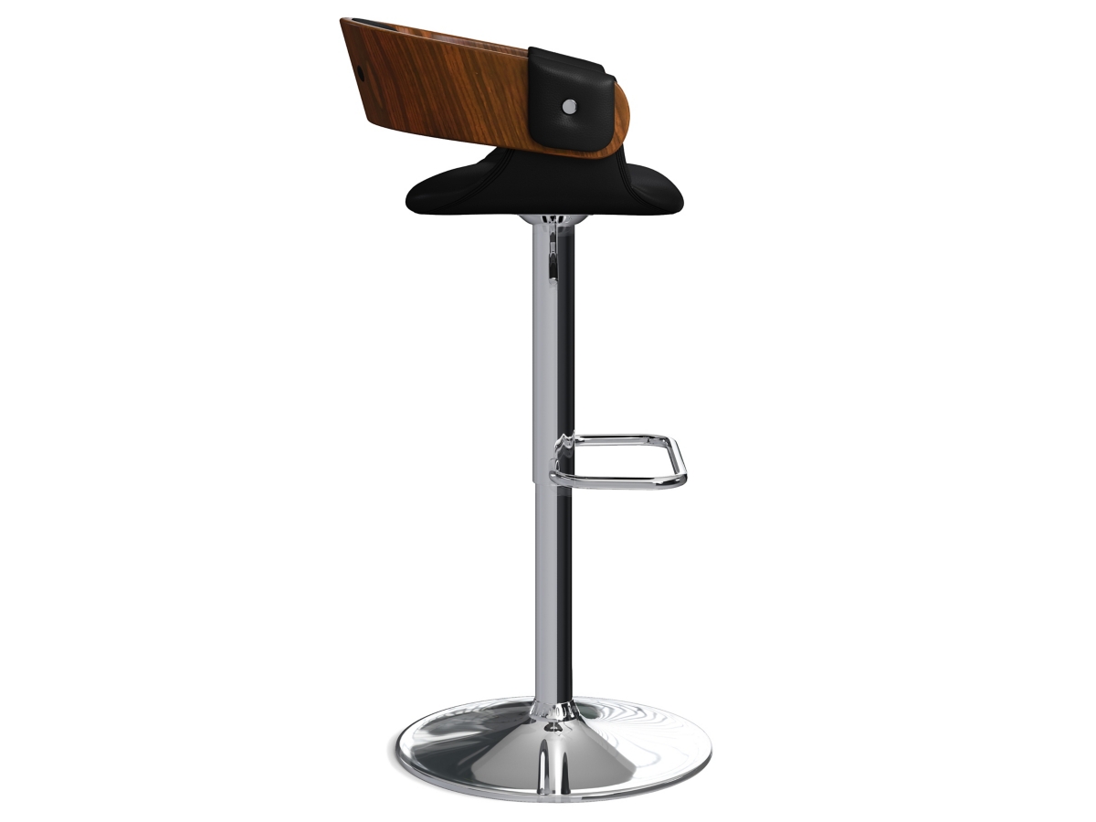 Simpli Home Farrell Adjustable Swivel Bar Stool, , large