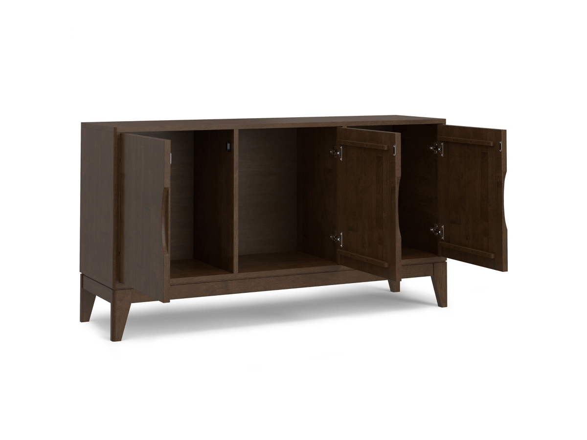 Simpli Home Harper 3 Door Sideboard Buffet, , large