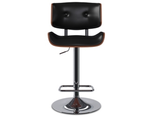 Simpli Home Holland Adjustable Swivel Bar Stool