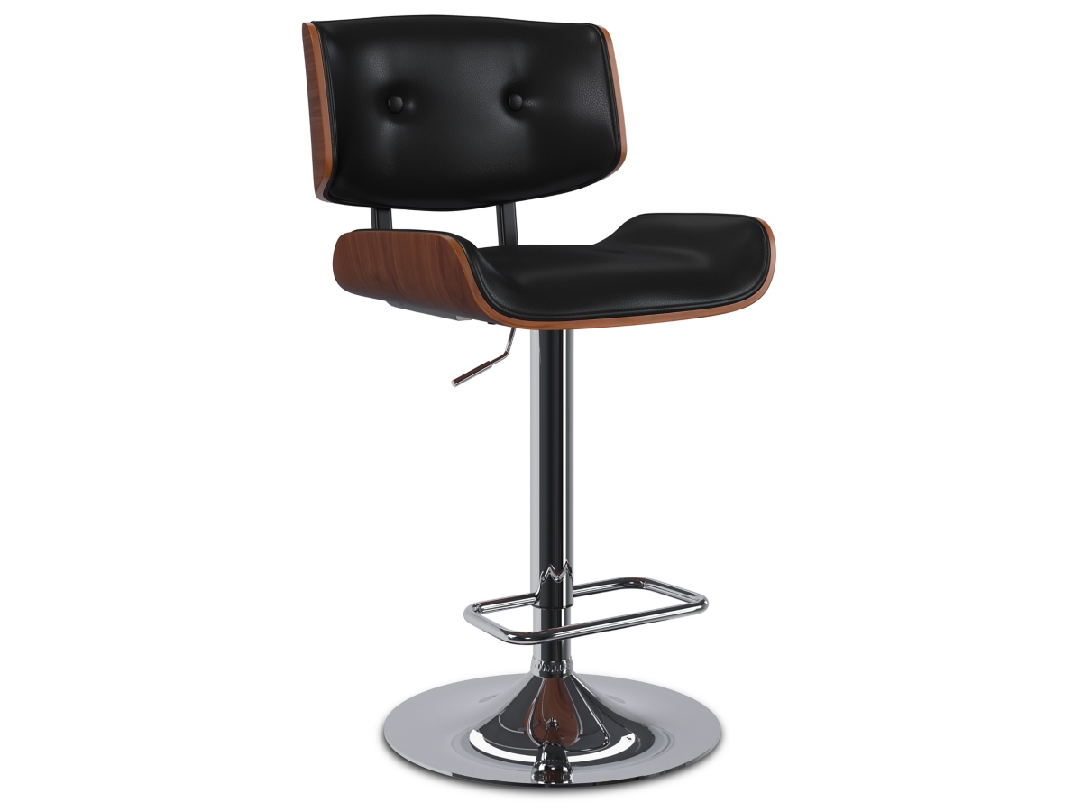 Simpli Home Holland Adjustable Swivel Bar Stool, , large