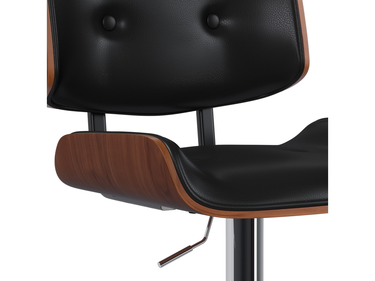 Simpli Home Holland Adjustable Swivel Bar Stool, , large