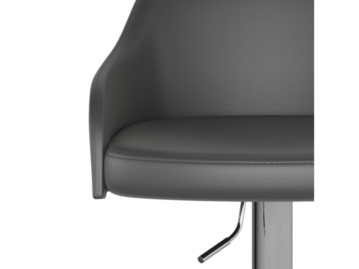 Simpli Home Hutton Adjustable Swivel Bar Stool, , large