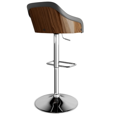 Simpli Home Hutton Adjustable Swivel Bar Stool - Thumbnail 3