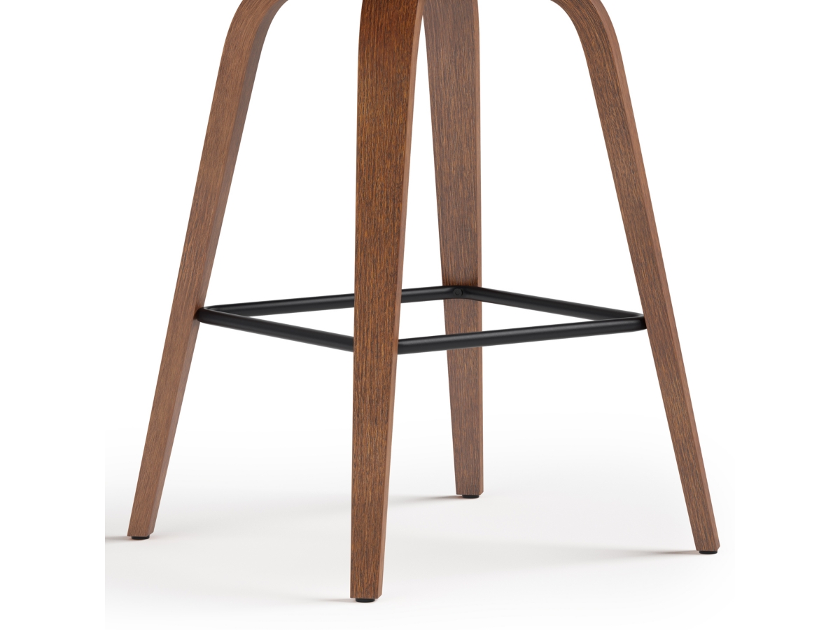 Simpli Home Larsen Saddle Bar Stool (Set of 2), , large