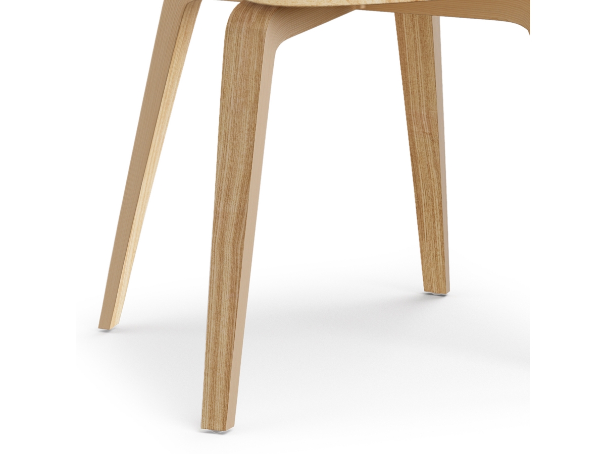 Simpli Home Lowell Dining Chair, Blue, large