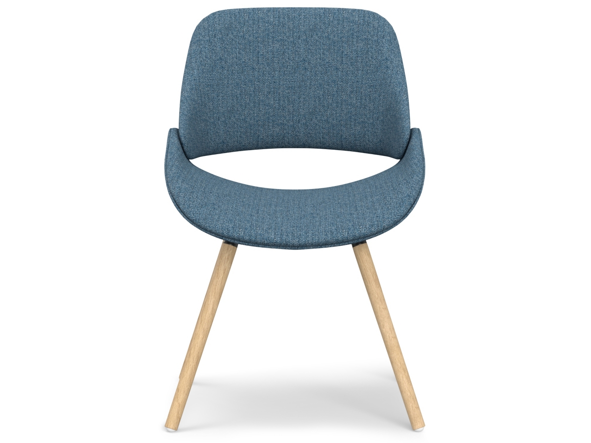 Simpli Home Malden Dining Chair, Denim Blue, large
