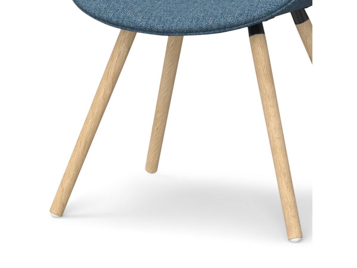 Simpli Home Malden Dining Chair, Denim Blue, large