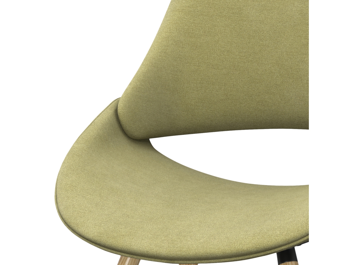 Simpli Home Malden Dining Chair, Acid Green, large