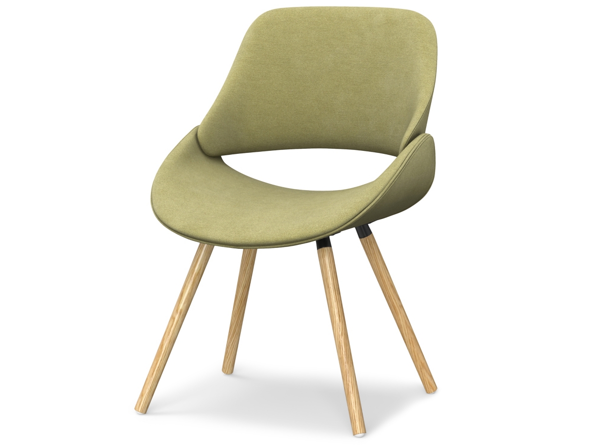Simpli Home Malden Dining Chair, Acid Green, large