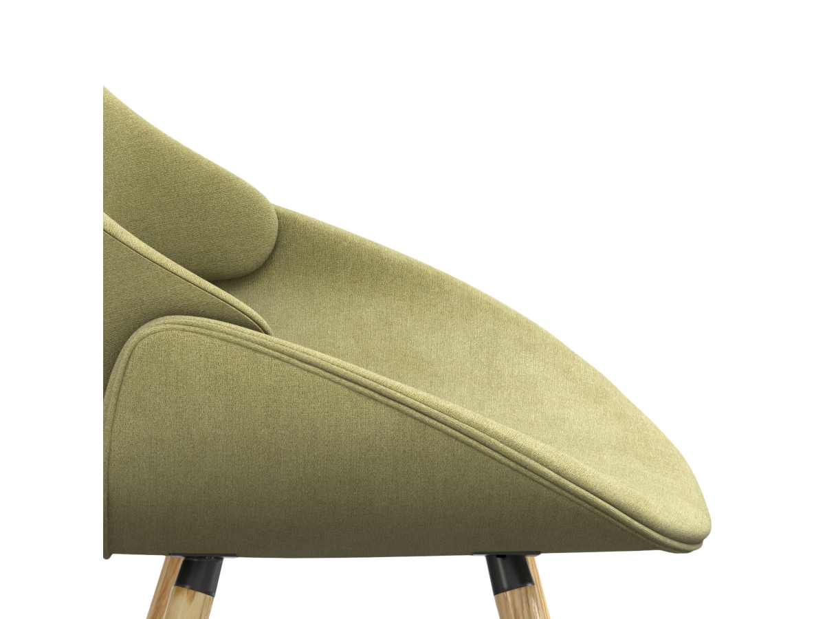 Simpli Home Malden Dining Chair, Acid Green, large