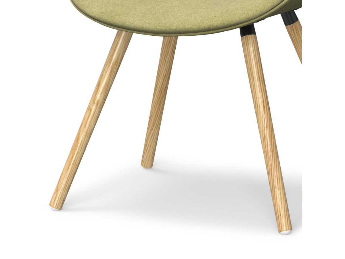 Simpli Home Malden Dining Chair, Acid Green, large